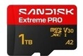 SanDisk Extreme Pro microSDXC 1 TB Micro SD 250 MB/s (SDSQXCJ-1T00-GS6MA)