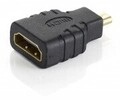 Digital Data Communications Equip Life HDMI-Adapter HDMI W bis mikro M Schwarz