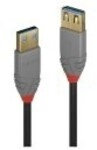 Lindy 2m USB 3.0 Typ A Verlaengerungskabel male female Anthra Line Kabel