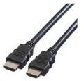 ROTRONIC-SECOMP Roline HDMI-Kabel HDMI M bis M 1 m abgeschirmt Schwarz (11.04.5571)