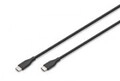 DIGITUS USB-C Silicone charging cable 2m USB 2.0 60W black Kabel Digital/Daten m