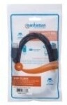 Manhattan Hi-Speed USB-Kabel USB Typ B M bis M 2.0 5 m geformt Schwarz (337779)