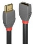 Lindy HDMI 2.0 Verl&auml;ngerungskabel 2m Anthra Line Digital/Display/Video m (36477)