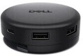 Dell Pro 7-in-1 USB-C Travel Hub DA326 Schwarz (DA326-BK-EMEA)