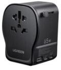 Ugreen S550 65W Universal Travel Adapter 2x USB-C USB-A Typ B E/F G (55001)
