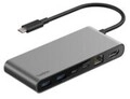 Belkin Connect 8-in-1 USB-C Hub with Dual Digital/Daten (INC024HQSGY)