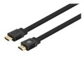 IC Intracom Manhattan HDMI Cable with Ethernet Flat 4K@60Hz Premium High Speed 5m