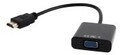 Gembird Kabelschnittstellen-/adapter Schwarz to VGA and audio adapter cable...
