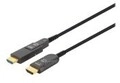 Manhattan Aktives optisches High Speed HDMI-Glasfaserkabel mit abnehmbarem Stecker