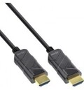 InLine HDMI AOC Kabel Ultra High Speed 8K4K schwarz 100m Digital/Display/Video