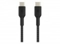 Belkin BOOST CHARGE USB-Kabel 24 pin USB-C M zu M 2 m Schwarz (CAB004BT2MBK)
