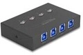 Delock USB 5 Gbps Switch f&uuml;r 4 PC an 1 Ger&auml;t (11509)