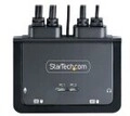 StarTech.com 2-Port Hybrid Cable KVM Switch 4K HDMI KVM-Umschalter USB Typ C