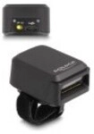 Delock Barcodescanner Ring 1D/2D 2,4 GHz/Bluetooth Barcode-Scanner (90607)