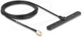 Delock 5G LTE Antenne SMA Stecker 3 dBi omnidirektional starr mit Anschlusskabel