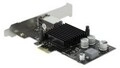 Delock PCI Express x1 Karte 1 x RJ45 Gigabit LAN PoE+ i210 Netzwerkkarte PCI-Express