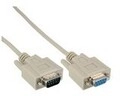 InLine 15er Bulk-Pack Serielle Verl&auml;ngerung 9pol Stecker Buchse vergossen 1 1 Kabel