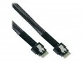 InLine Internes SAS-Kabel SAS 24Gbit/s 4i Slim S Verriegelung bis S 1 m Schwarz