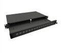 ROLINE Patchpanel Blindblech optic for keystones Rack montierbar Schwarz 1U 16 Ports