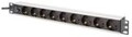 DIGITUS 1U Alu PDU rackmount. 8x CEE 7/7 outlet 1x Stecker PDU,rackmount.,8x