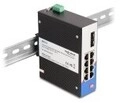 Delock Industrie Gigabit Ethernet Switch 8 Port RJ45 2 SFP f&uuml;r Netzwerk (88016)