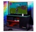 XRocker Gaming Kommode LED Schublade/2 Regale/grau-rot (2022027)