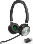 Yealink 1208644, Yealink DECT WH62 Dual Portable UC Headset (1208644)