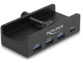 Delock Externer USB 5 Gbps 4 Port Hub 3 x Typ-A und 1 Type-C mit (64284)