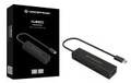 Conceptronic USB-Hub 4Port USB3.0 schwarz Hub 4-Port 3.0 (HUBBIES07B)