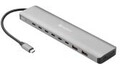 SANDBERG Hub USB-C 100W 8 x 3.2 Gen 2 + 2 x USB 2 Desktop (136-80)