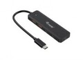Equip aquip USB-Hub 4-Port 3.2 ->2xUSB-C 2xUSB-A o.Netzteil sw Hub 4 (128966)