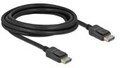 Delock DisplayPort Kabel 10K 60 Hz 54 Gbps 3 m Digital/Display/Video 3 m (80263)
