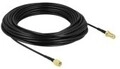 Delock Antennenkabel SMA Stecker zu Buchse LMR/CFD100 15 m low loss Antenne/TV m