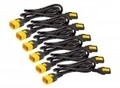 APC Stromkabel IEC 60320 C13 bis C14 10 A 61 cm Schwarz Nordamerika f&uuml;r P/N: