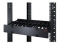 APC Horizontal Cable Manager Single-Sided with Cover Rack-Kabelf&uuml;hrungsplatte mit