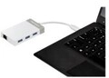 TRENDnet USB-C to Gigabit Ethernet Adapter+ USB Hub 1 Gbps (TUC-ETGH3)
