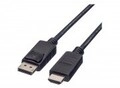 ROLINE GREEN DisplayPort Kabel DP HDTV ST/ST 2m Digital/Display/Video 2 m