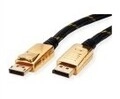 ROTRONIC-SECOMP Roline Gold DisplayPort-Kabel DisplayPort M bis M 5 m Schwarz
