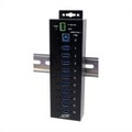 Exsys USB 3.2 Gen1 HUB 10-Port Managed N. inkl.USB-Kabel DIN-Rail-Kit (EX-1580SHMVS)