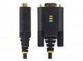 StarTech.com 13ft 4m 2-Port USB to Serial Adapter Cable Interchangeable DB9