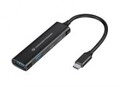 Conceptronic USB-Hub 4-Port 3.0 ->2xUSB-C/A o.Netzteil sw Hub (HUBBIES12B)