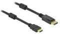 Delock Aktives DisplayPort 1.2 zu HDMI Kabel 4K 60 Hz 10 m m (85960)