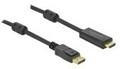 Delock Aktives DisplayPort 1.2 zu HDMI Kabel 4K 60 Hz 3 m Digital/Display/Video 3 m