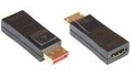 Good Connections Displayport HDMI Schwarz 1.4 Stecker an 2.0 Buchse 4K / UHD 60Hz