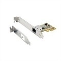 Exsys PCI-EXPRESS Ehternet Karte 1 Port inkl.LowProfileB&uuml;gel RealtekChipsatz