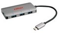 ROLINE USB 3.0 Hub 3x TypC-Kabel m. PD (14.02.5038)