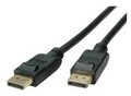 ROLINE DisplayPort-Kabel DisplayPort M bis M 1.4 3 m 4K Unterst&uuml;tzung Schwarz