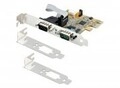 StarTech.com 2-Port PCI Express Serial Card Dual Port PCIe to RS232 DB9...