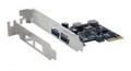 Exsys GmbH USB 3.2 Gen 1 PCIe Karte mit 2 Ports 3A Renesas PCI 3.0 (EX-11192)
