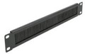 Delock Cable Management Brush Strip management panel with brush Schwarz 1U 48,3...